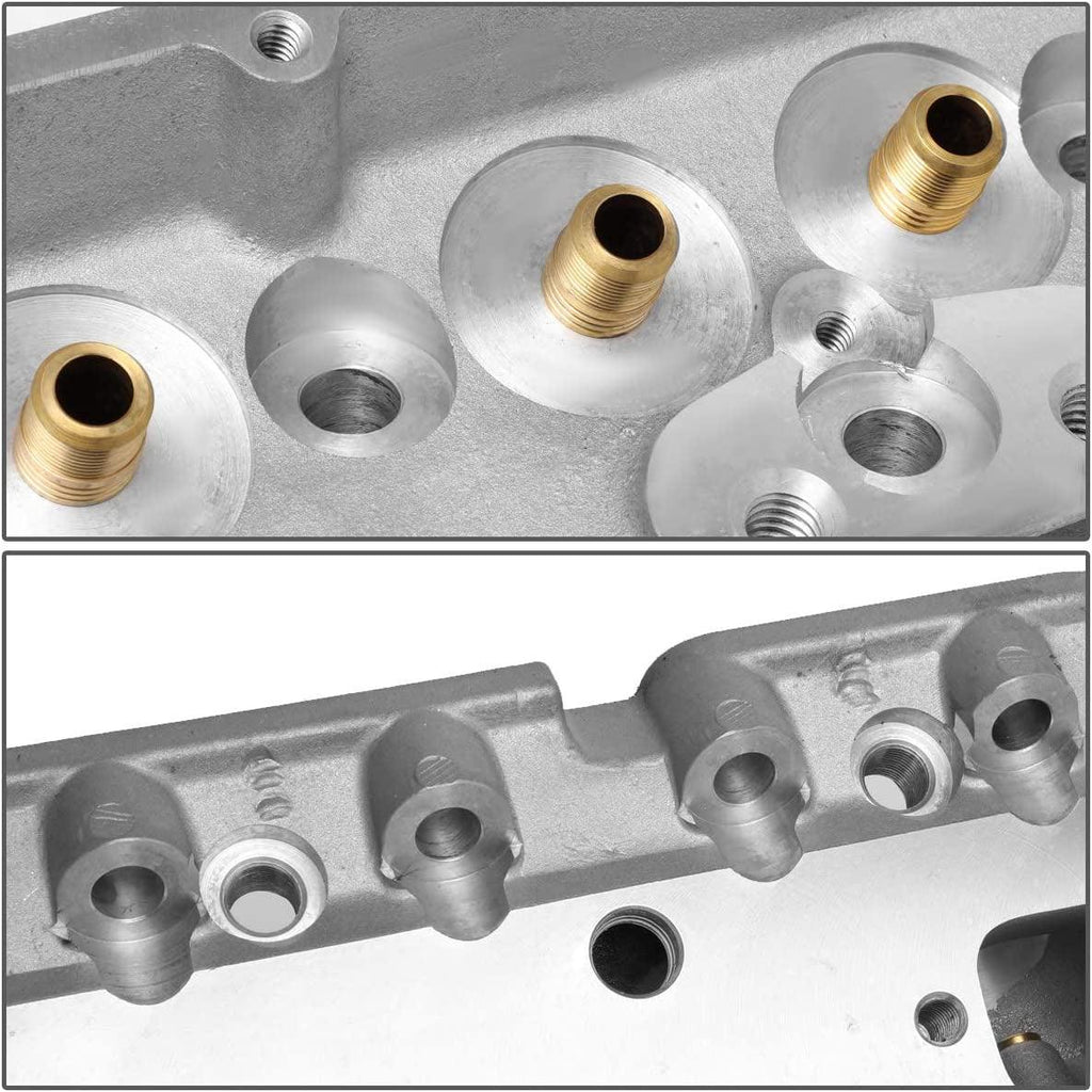 CYLH-SBC-350 Aluminum Bare Cylinder Head Compatible with SBC Engines 302, 327, 350, 383