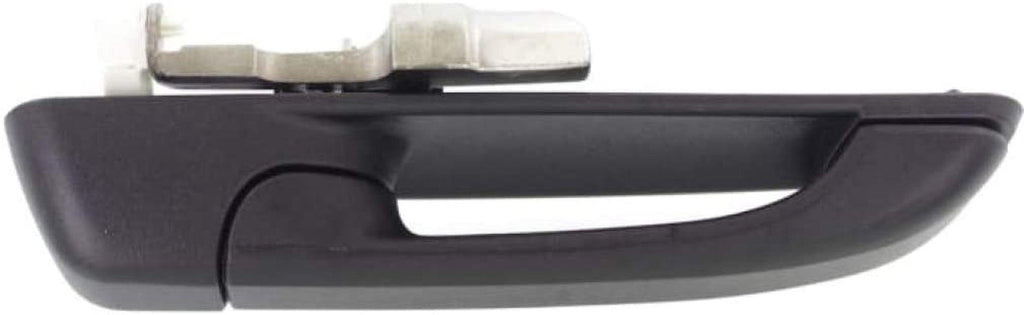 Compatible with Jeep Commander Exterior Door Handle 2006-2010 Passenger Side | Front or Rear | Textured Black | Trim:All Submodels | CH1521116 | 55394240AF