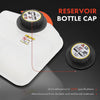 A-Premium Engine Coolant Overflow Recovery Reservoir Tank [With Cap] Compatible with Ford Focus 2000-2007 [For 4Cyl 2.0L 2.3L ], Replace# 5S4Z8A080AA, 3S4Z8A080AC