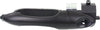 Front Exterior Door Handle Compatible with 2000-2007 Ford Focus, Set of 2, Driver and Passenger Side Smooth Black