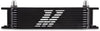 MMOC-10-8BK Universal 10-Row Oil Cooler, 8AN, Black