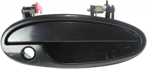 for Chevy Impala Exterior Door Handle Front Passenger Side Smooth Black 2000-2005 | with Key Hole | Trim:All Submodels | GM1311133 | 10435890