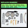 TK10422 TK10422BS Engine Timing Chain Kit Sets Replaces for Buick Lacrosse Regal Verano for Chevy Cavalier 2.2L 2.0L 2.4L