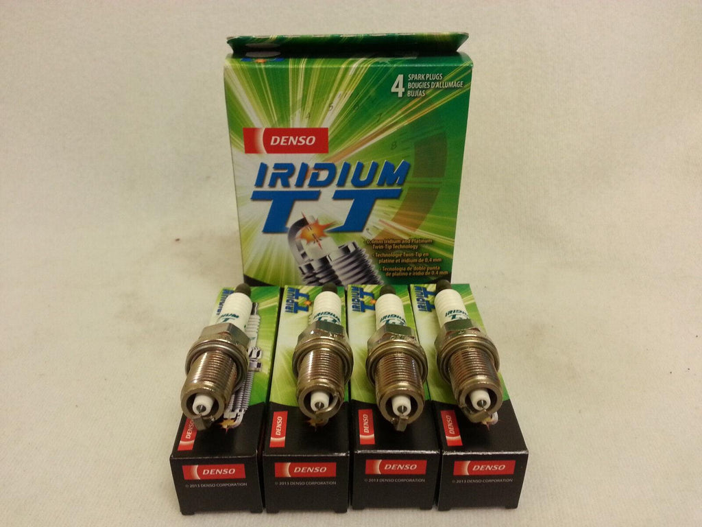 Denso Iridium TT Spark Plugs ITV16TT / 4718 Set of 4 MAZDA 3 5 6 CX-7 Tribute
