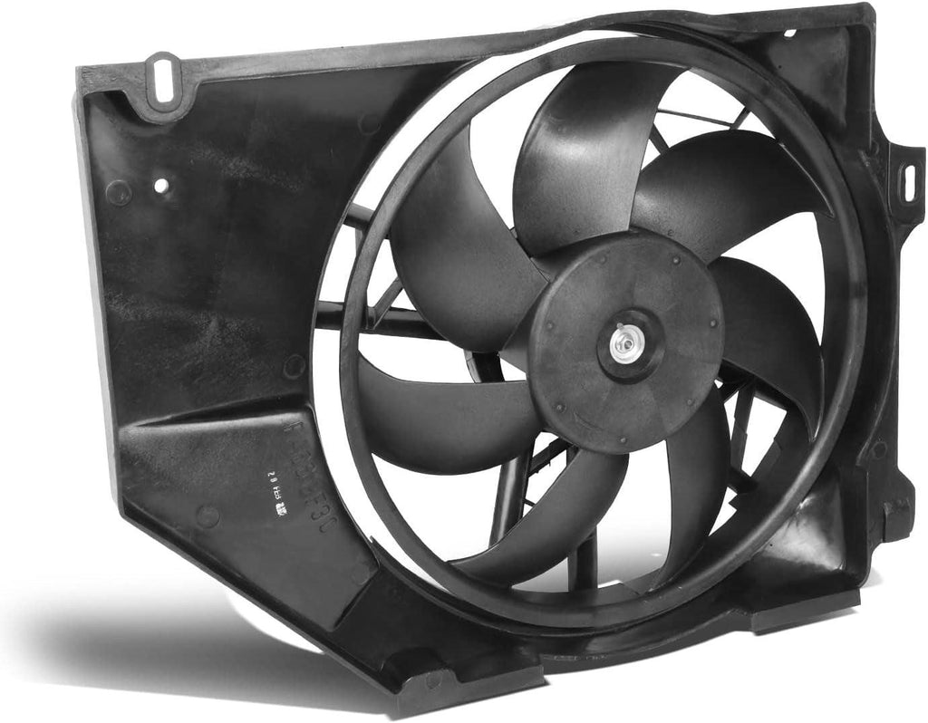 OEM-RF-0485 Factory Style Radiator Cooling Fan Assembly Compatible with 1988-1991 Tempo/Topaz 4CYL At