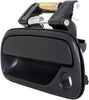 for Toyota Tundra Exterior Door Handle Front, Driver Side Textured Black (2000-2006) | with Key Hole | Trim: Base/Sr5/Limited | TO1310124 | 6922034030