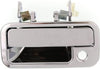 Front Exterior Door Handle Compatible with 1991-1997 Isuzu Rodeo and 1989-1994 Isuzu Amigo and 1988-1995 Isuzu Pickup, Set of 2, Driver and Passenger Side