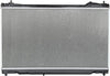 OEM-RA-13477 OE Style 1-Row Aluminum Core Radiator Compatible with 14-17 IS350 IS250 IS300,28-3/8" W X 15-3/4" H X 5/8"D,1-1/2" Inlet / 1-1/2" Outlet