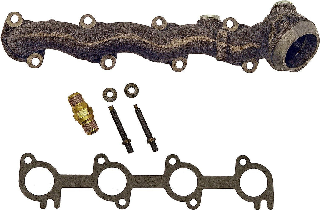 Dorman 674-407 Driver Side Exhaust Manifold Kit - Includes Required Gaskets and Hardware Compatible with Select Ford Models