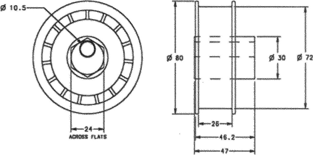 Gold T41001 Manual Timing Belt Tensioner