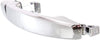for Chevy Aveo Exterior Door Handle Rear Driver or Passenger Side Chrome 2007-2009 | Trim: LS/LT