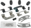 Gold 18K1677X Front Disc Brake Caliper Hardware Kit