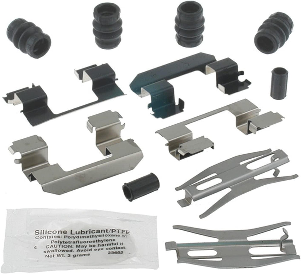 Gold 18K1677X Front Disc Brake Caliper Hardware Kit