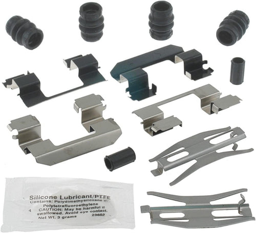 Gold 18K1677X Front Disc Brake Caliper Hardware Kit