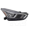 TYC Headlight Assembly for 20 Nissan Versa 20-17319-00