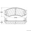 Centric Front Disc Brake Pad for Saturn (103.05070)