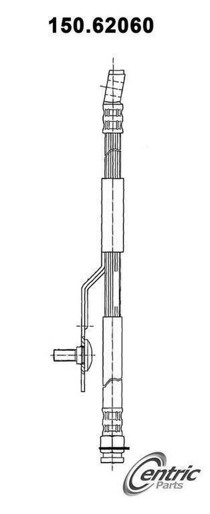 Brake Hydraulic Hose for Allante, Toronado, Reatta, Riviera+More 150.62060