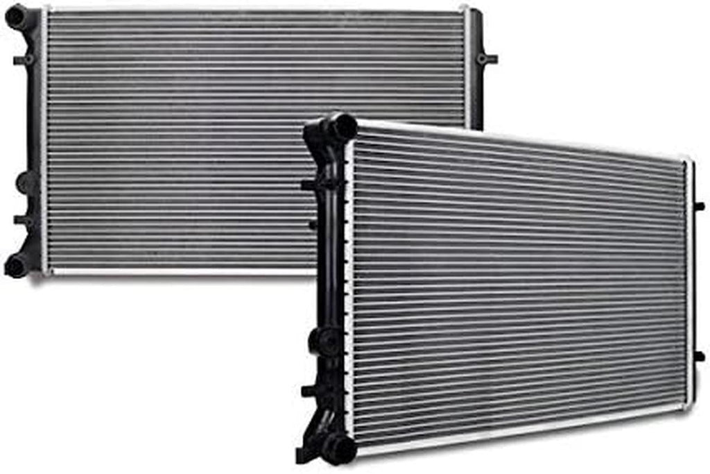 Plastic End-Tank Radiator Compatible with Volkswagen Jetta 1999-2005