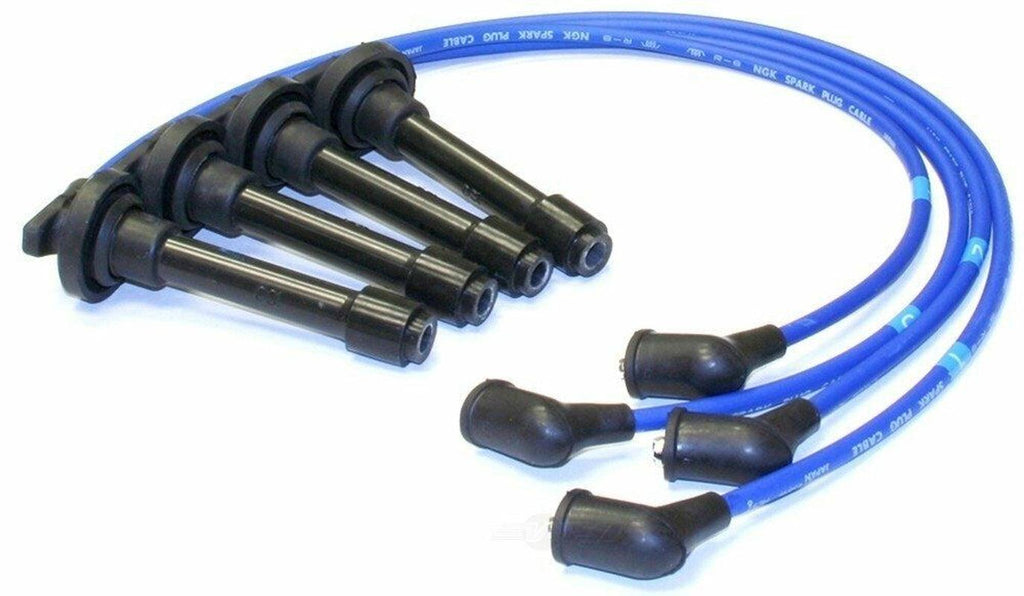 NGK JAPAN BLUE SPARK PLUG WIRE SET HE57 for HONDA CIVIC B16 ACURA INTEGRA B18