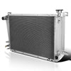 3 Row Core Aluminum Cooling Racing Radiator Compatible with Ford F150 F250 F350 Bronco 1985-1996