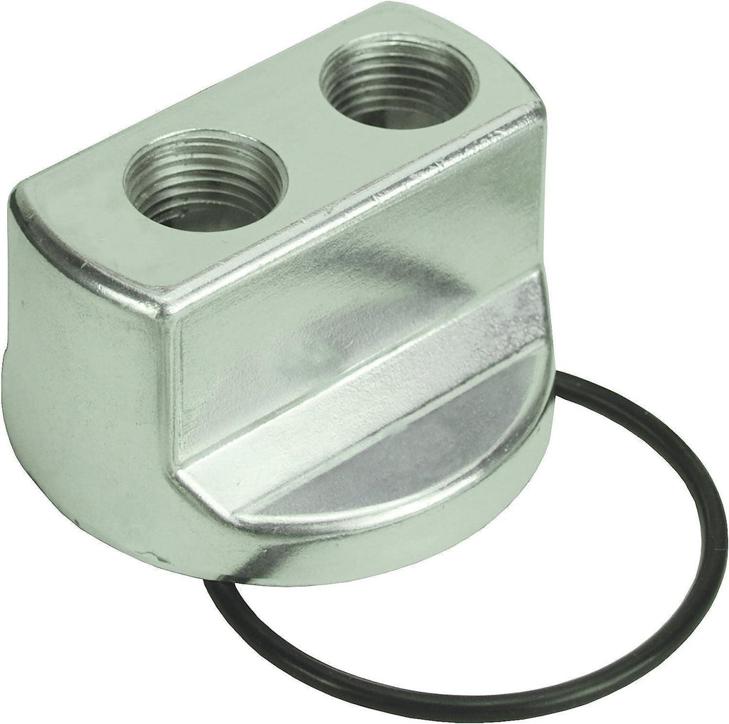 15706 Engine Spin-On Adapter, Silver