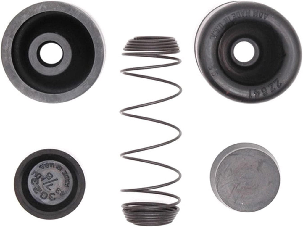 Professional 18G76 Rear Drum Brake Wheel Cylinder Repair Kit with Spring, Boots, and Caps