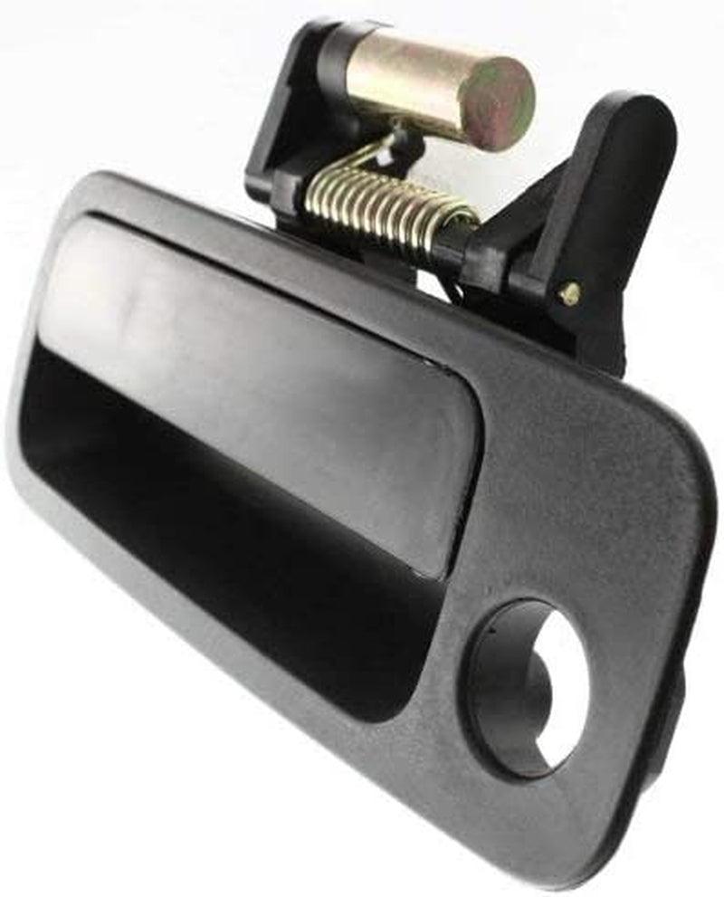 Exterior Door Handle Compatible with Toyota Camry / ES300 97-01 Front LH outside Smooth Black W/Keyhole Japan/Usa Built