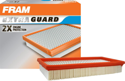 FRAM Extra Guard CA3660 Replacement Engine Air Filter for Select Audi, Chrysler, Dodge, Ford, Plymouth and Volkswagen Models, Provides up to 12 Months or 12,000 Miles Filter Protection