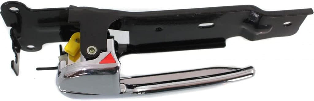 for Kia Sedona Interior Door Handle Front, Driver Side Chrome (2002-2005) | with Door Lock Button| Trim: EX