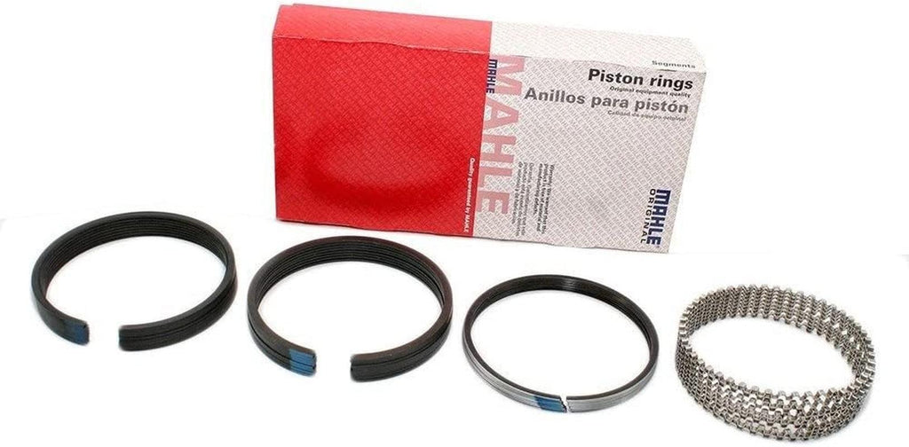 MAHLE Pistons & Ring Kit (+.020" / .050Mm) for 2008-2010 Ford 6.4L Diesel Powerstroke 224-3666WR.050