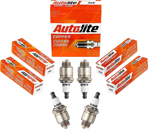 468 Copper Non-Resistor Automotive Replacement Spark Plugs (4 Pack)