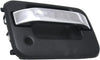 for Ford F-150 Exterior Door Handle Front, Passenger Side Black Bezel with Chrome Lever (2004-2014) | with Key Hole | Trim:All Submodels | FO1311129 | CL3Z1522404BA