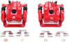 Rear S2674 Pair of High-Temp Red Powder Coated Calipers