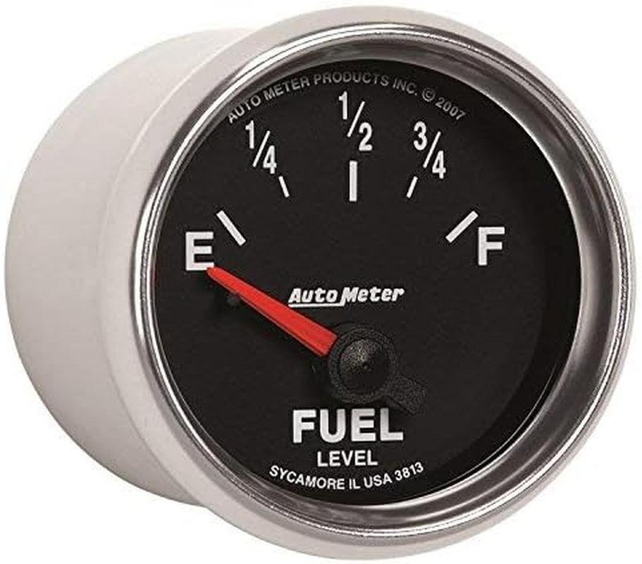 3813 GS 2-1/16" 0-90 Ohms Short Sweep Electric Fuel Level Gauge for GM