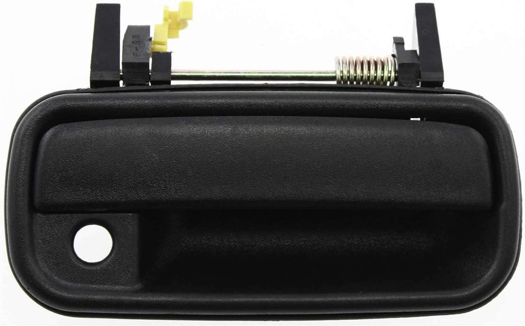 Front Exterior Door Handle Kit Compatible with 1989-1995 Toyota Pickup Textured Black Driver and Passenger Side