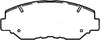 Front 16-914 Ceramic Brake Pads Z16 Evolution