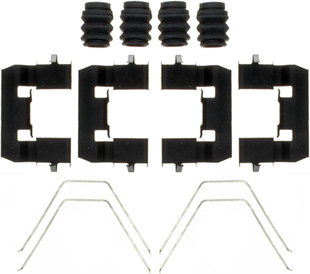 Gold 18K2103X Front Disc Brake Caliper Hardware Kit with Clips, Springs, and Seals