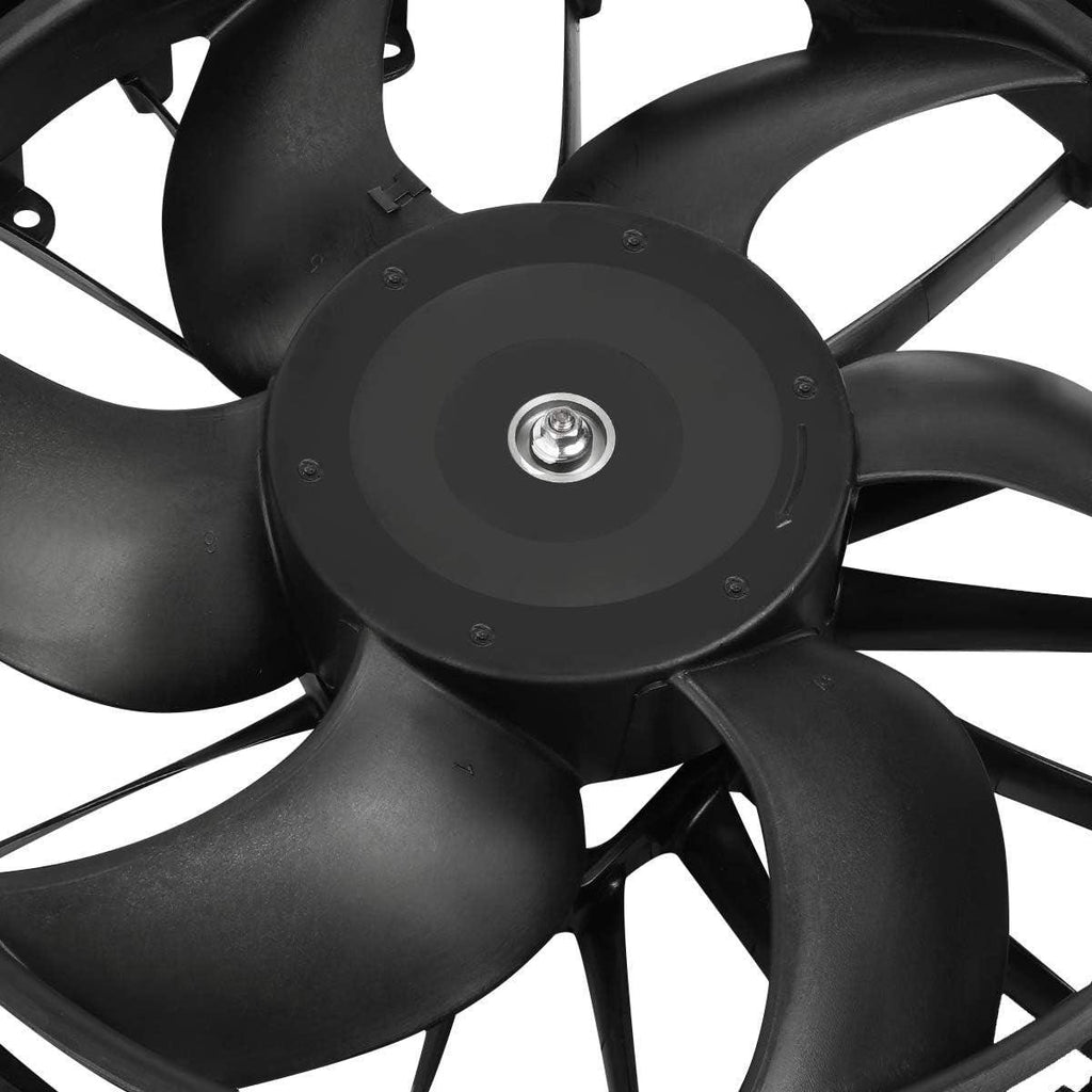 OEM-RF-0067 Radiator Cooling Fan Cooling Efficiency Improved Direct Replacement [Compatible with 07-10 Sebring / 08-14 Avenger / 07-12 Caliber],Black