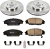KOE2439 Autospecialty Front Replacement Brake Kit-Oe Brake Rotors & Ceramic Brake Pads