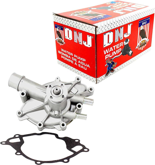 DNJ WP4120 Water Pump/For 1996-2004/ Ford, Mercury/Cougar, Mustang, Thunderbird/ 3.8L, 3.9L/ OHV/ V6/ 12V/ 232Cid, 238Cid