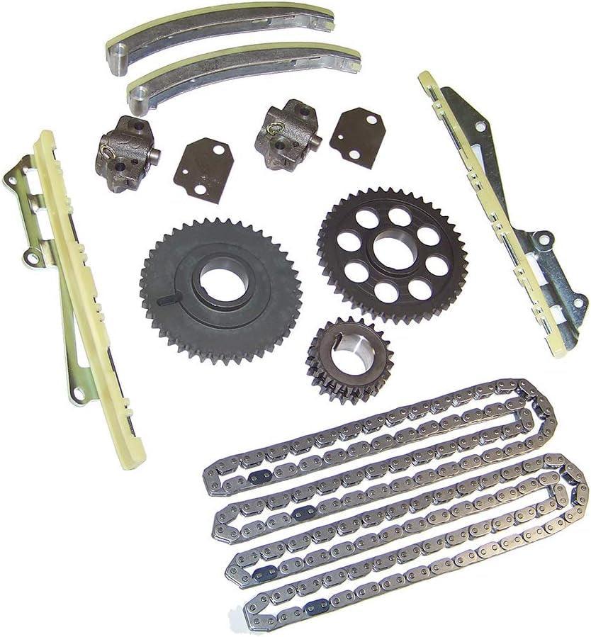 DNJ TK4154 Timing Chain Kit for 2001-2004 Ford Mustang 4.6L SOHC V8 16V 281Cid