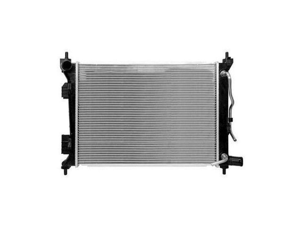 Front Radiator - Compatible with 2012 - 2017 Hyundai Accent 1.6L 4-Cylinder 2013 2014 2015 2016