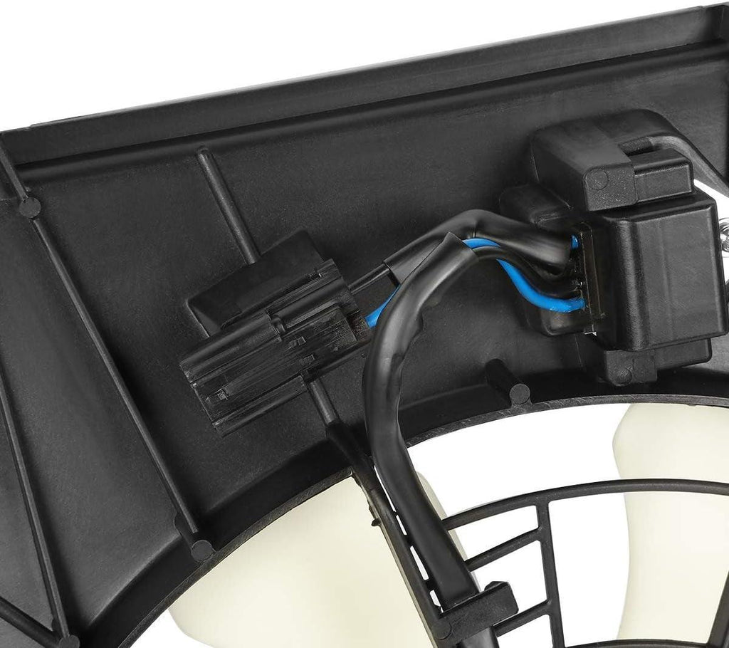 OEM-RF-0205 Factory Style Radiator Cooling Fan Assembly Cooling Efficiency Improved Direct Replacement [Compatible with 10-14 Honda CR-V 2.4L]