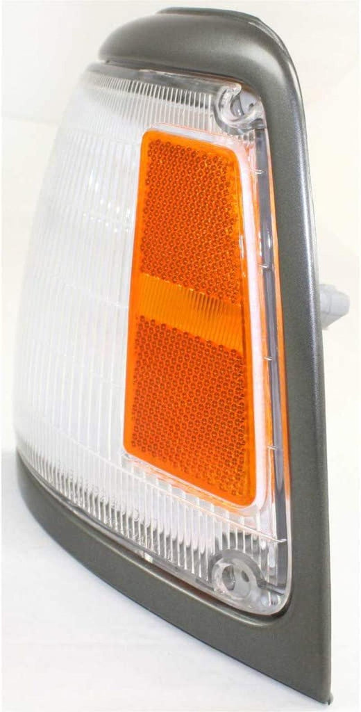 Compatible with Toyota Pickup Corner Light 1992 93 94 1995 Driver Side | 2WD | Clear & Amber Lens | Base | TO2520126 | 8162035090