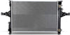 OEM-RA-2805 Aluminum Radiator Compatible with 01-09 Volvo S60 / 99-06 S80 AT,24-7/16" W X 16-7/16" H X 1" D,1-7/16" Inlet / 1-7/16" Outlet