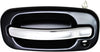 Front, Driver and Passenger Side Exterior Door Handle Set Compatible with 2000-2006 Chevrolet Tahoe, Suburban 1500, 2500, Fits 2002-2006 Chevrolet Avalanche 1500, Avalanche 2500