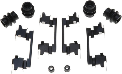Gold 18K1581X Rear Disc Brake Caliper Hardware Kit with Clips, Seals, and Bushings