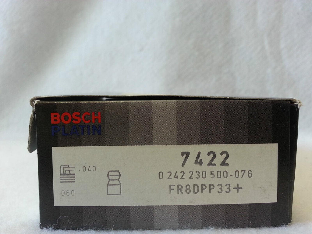 6Pc - Bosch FR8DPP33 (7422) Platinum plus Spark Plugs