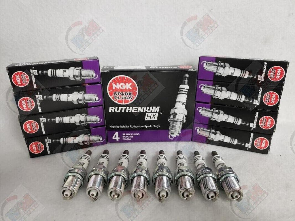 NGK RUTHENIUM HX Spark Plugs TR5AHX 94567 Set of 8
