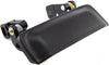 for Ford Ranger 2001-2011 Exterior Door Handle Driver or Passenger Side | Outer | Front | XL | Black Textured | Replacement for FO1310134 | 2L5Z1022404BAA, 615343485553
